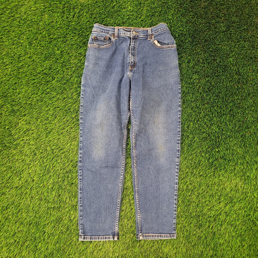 Vintage LEVIS 550 Baggy Jeans Womens 2 26x27 Tapered Faded USA